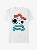 Disney Pixar Toy Story 4 Big Face Scared Forky T-Shirt