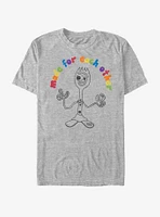 Disney Pixar Toy Story 4 Forky Pair T-Shirt