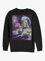 Disney Pixar Toy Story Moon Guy Crew Sweatshirt