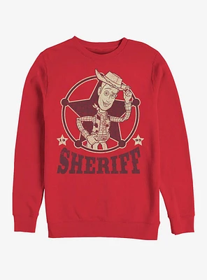 Disney Pixar Toy Story Sheriff Woody Crew Sweatshirt