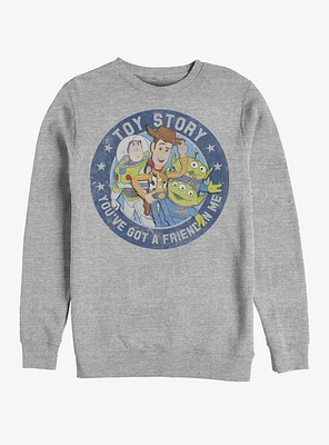 Disney Pixar Toy Story Team Crew Sweatshirt