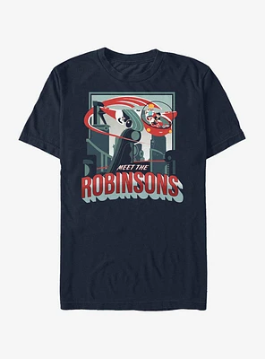 Disney Meet The Robinsons Retro Future Poster T-Shirt