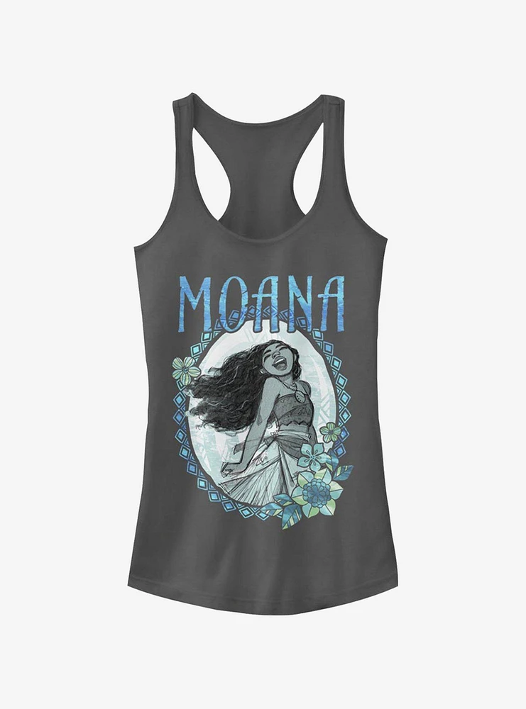 Disney Moana Wreath Girls Tank