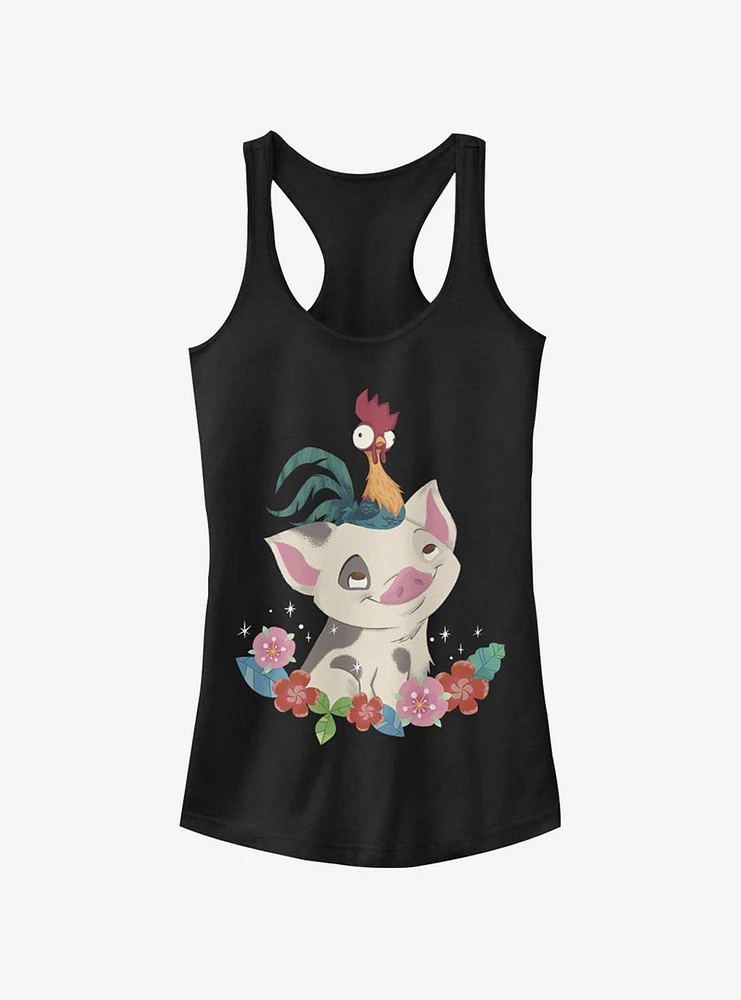 Disney Moana Tropical Buddies Girls Tank