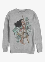 Disney Moana Sketch Crew Sweatshirt