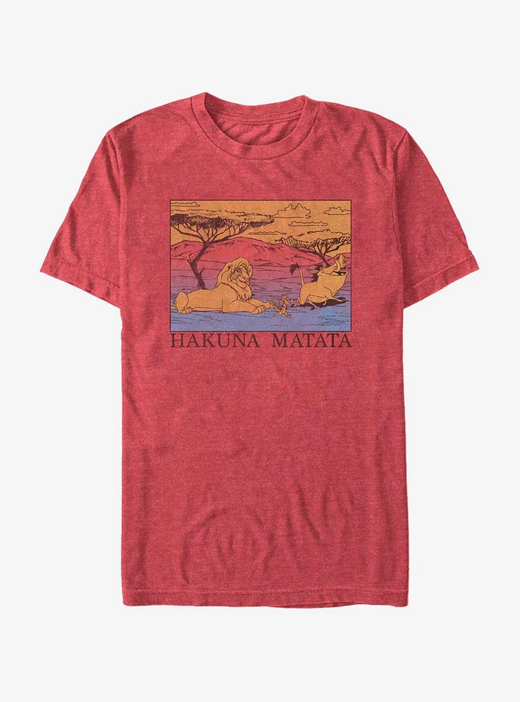 Disney The Lion King Hakuna Lines T-Shirt