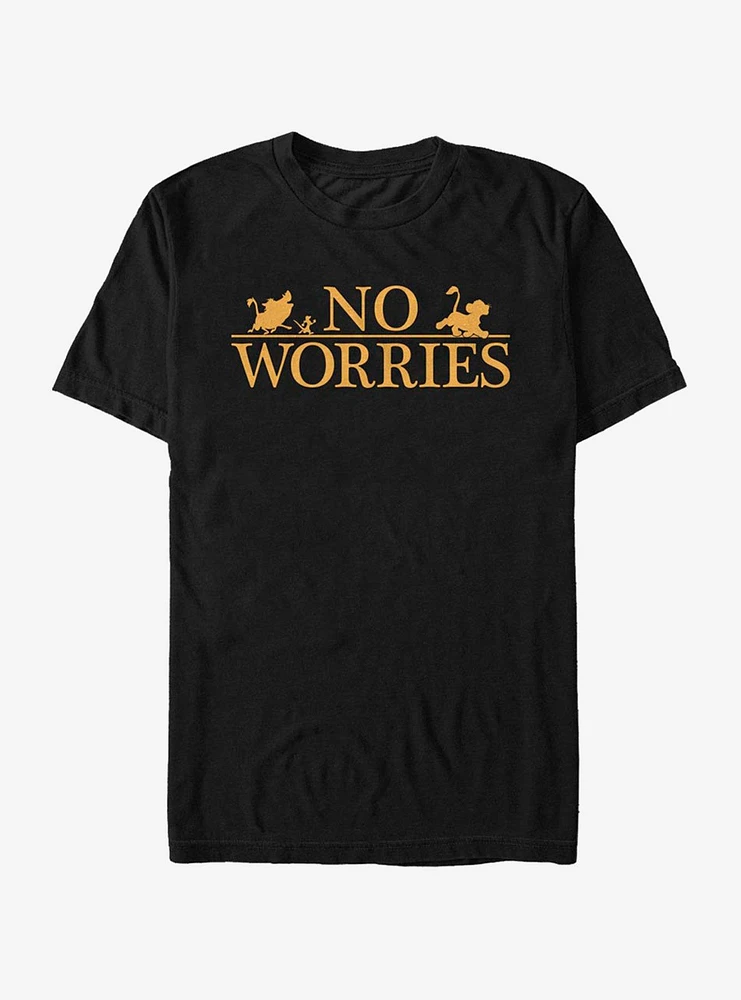 Disney The Lion King No Worries Logo T-Shirt