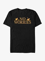 Disney The Lion King No Worries Logo T-Shirt