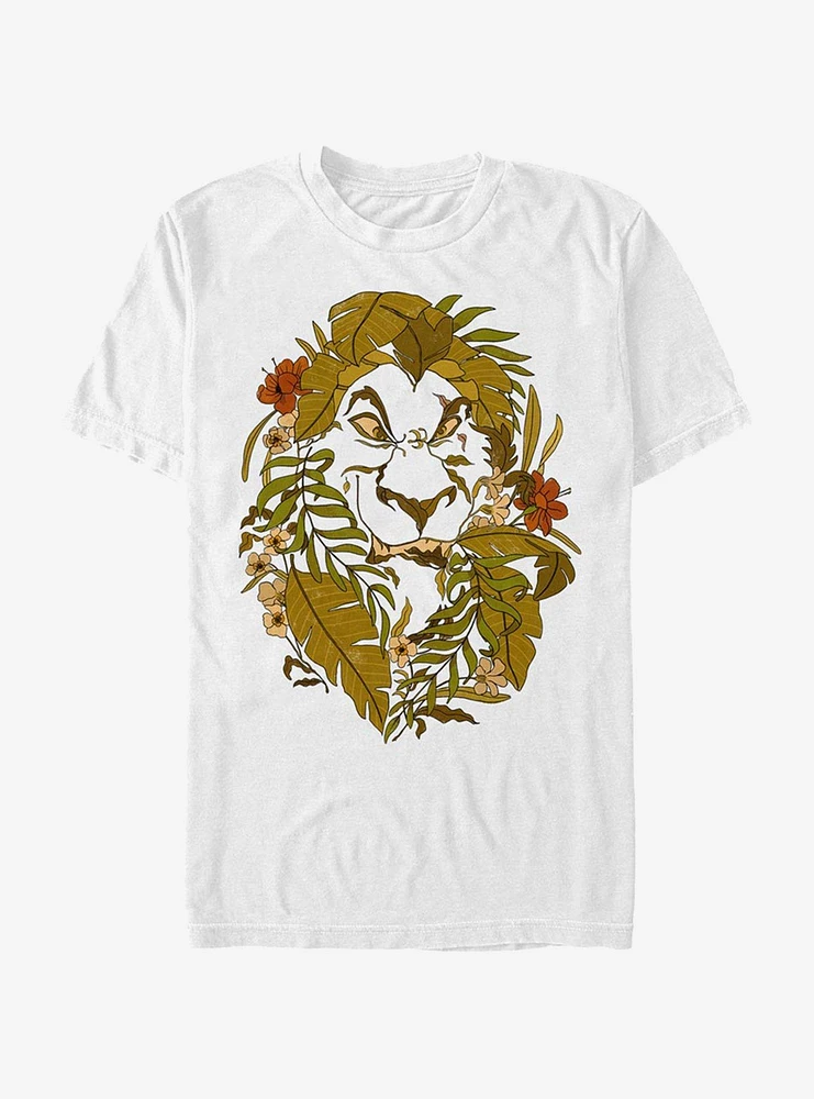 Disney The Lion King Scar Leaf T-Shirt