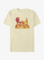 Disney The Lion King Stone Letters T-Shirt