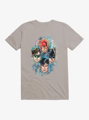 DC Comics Justice League  Pixelated T-Shirt