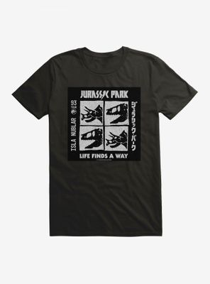 Jurassic Park Skull Band T-Shirt