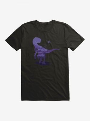 Jurassic Park Velociraptor Blue T-Shirt