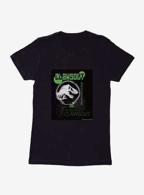 Jurassic Park Clawsout Womens T-Shirt