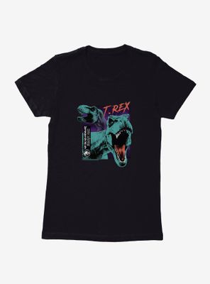 Jurassic Park Trex Duel Womens T-Shirt