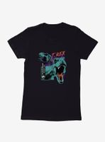 Jurassic Park Trex Duel Womens T-Shirt