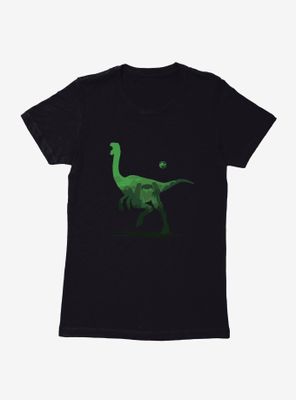 Jurassic Park Green Dino Womens T-Shirt