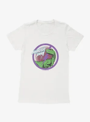 Jurassic Park Dino Lightning  Womens T-Shirt