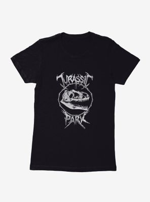 Jurassic Park JP Skeleton Womens T-Shirt