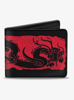 Disney Mulan Dragon Bifold Wallet