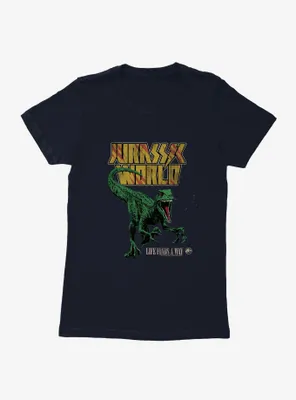 Jurassic Park Life Finds A Way Womens T-Shirt