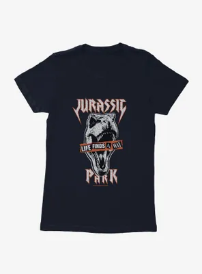 Jurassic Park Trex Life Womens T-Shirt