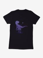 Jurassic Park Velociraptor Blue Womens T-Shirt