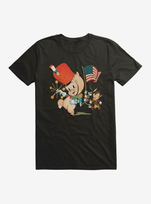Looney Tunes Marching Porky Pig T-Shirt