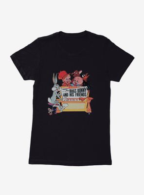Looney Tunes Bugs Bunny And The Crazy Crew Womens T-Shirt