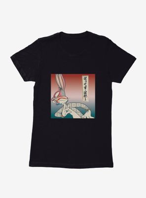Looney Tunes Painted Bugs Bunny Womens T-Shirt