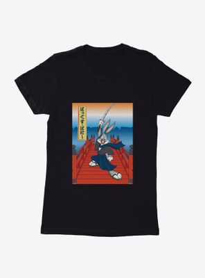 Looney Tunes Samurai Bugs Bunny Womens T-Shirt