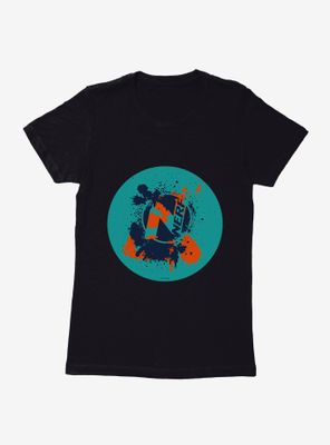 Nerf Nation Splatter Graphic Womens T-Shirt