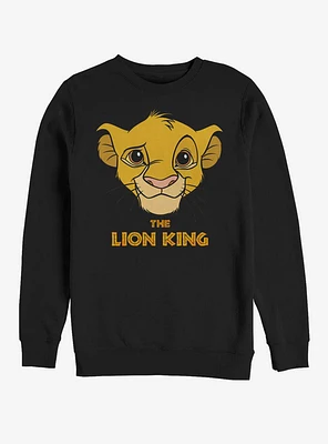 Disney The Lion King Facepaint Crew Sweatshirt