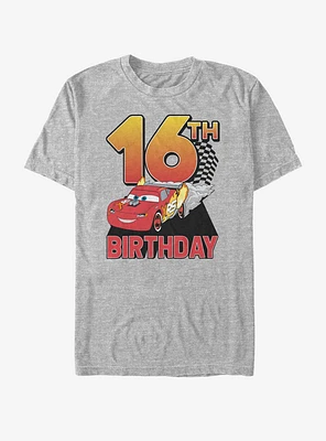 Disney Pixar Cars Lightning Birthday T-Shirt