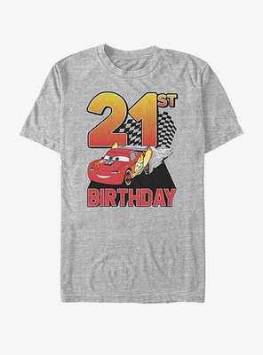 Disney Pixar Cars Lightning Birthday T-Shirt