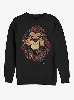 Disney The Lion King Ornate Crew Sweatshirt