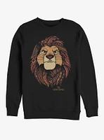 Disney The Lion King Ornate Crew Sweatshirt