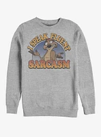 Disney The Lion King Sarcasm Crew Sweatshirt