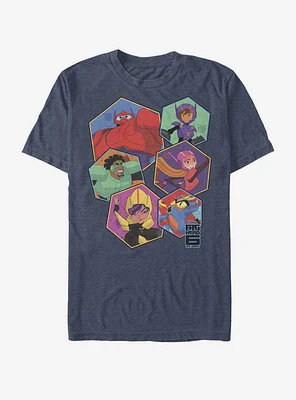 Disney Pixar Big Hero 6 Six Hex T-Shirt