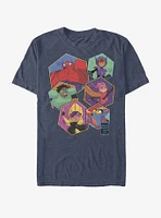 Disney Pixar Big Hero 6 Six Hex T-Shirt