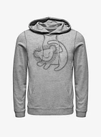 Disney The Lion King Cave Painting Hoodie