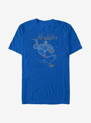 Disney Aladdin Faded Genie T-Shirt