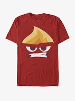 Disney Pixar Inside Out Angry Face T-Shirt