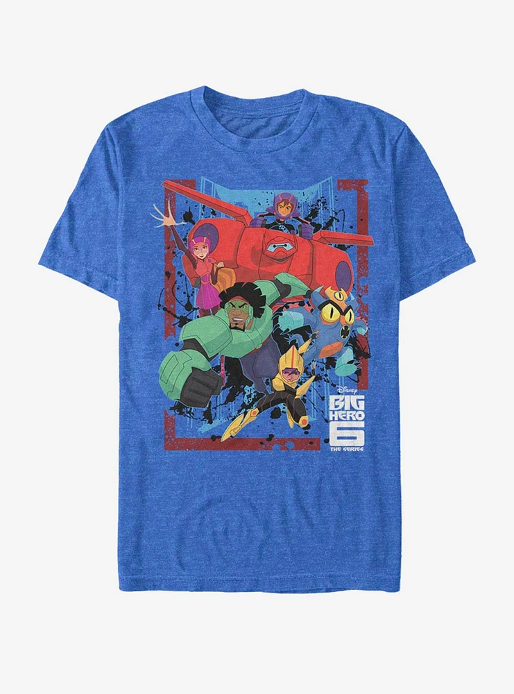 Disney Pixar Big Hero 6 Group Six T-Shirt