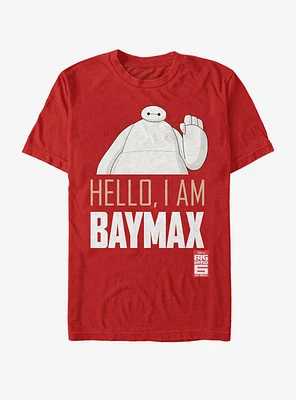 Disney Pixar Big Hero 6 Hello Baymax T-Shirt