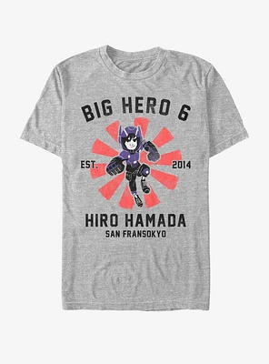 Disney Pixar Big Hero 6 Hiro Collegiate T-Shirt