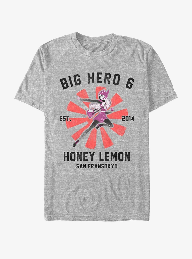 Disney Pixar Big Hero 6 Honey Lemon Collegiate T-Shirt