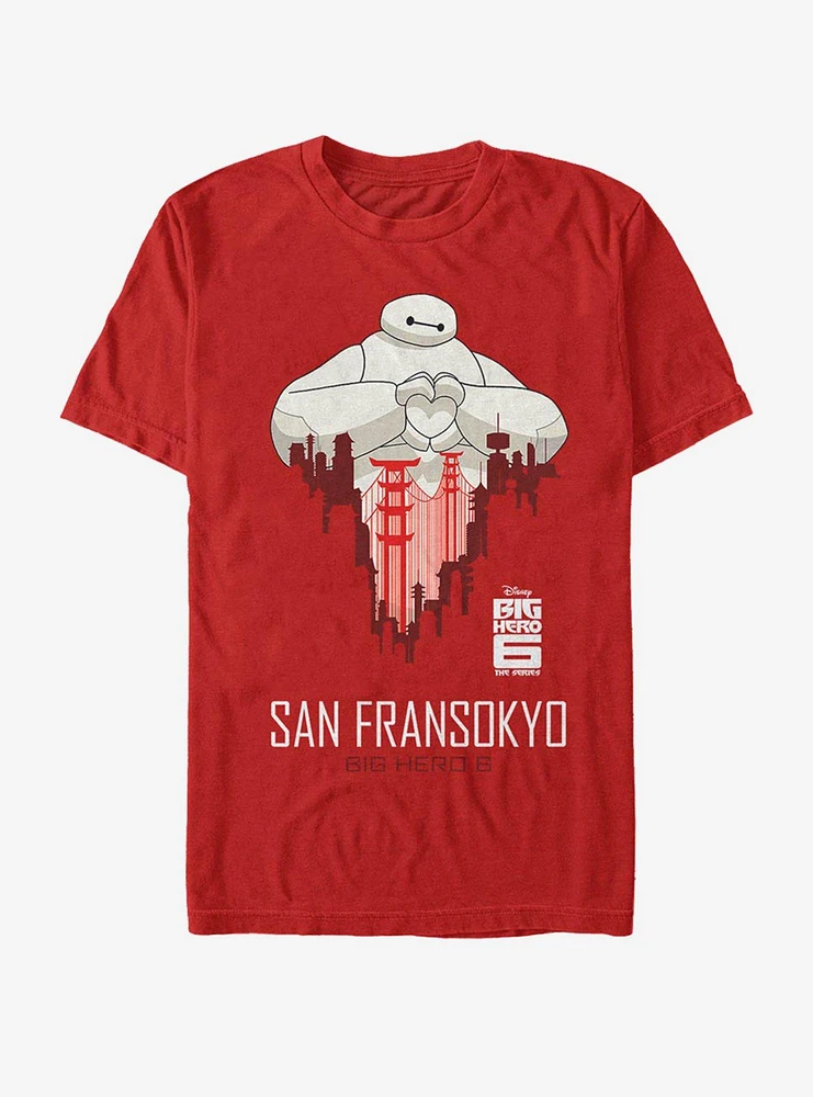 Disney Pixar Big Hero 6 Sf Love T-Shirt