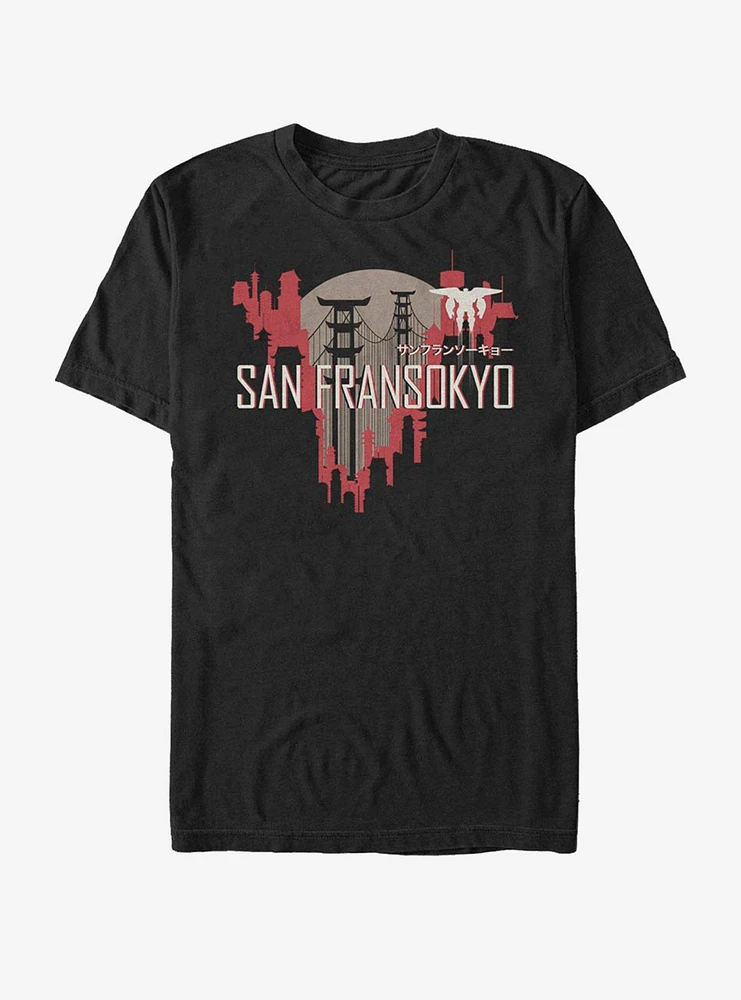 Disney Pixar Big Hero 6 San Fransokyo Visit T-Shirt