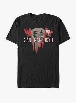 Disney Pixar Big Hero 6 San Fransokyo Visit T-Shirt